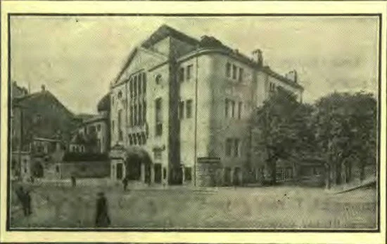 "Liederhalle," Where the Congress Was Held.