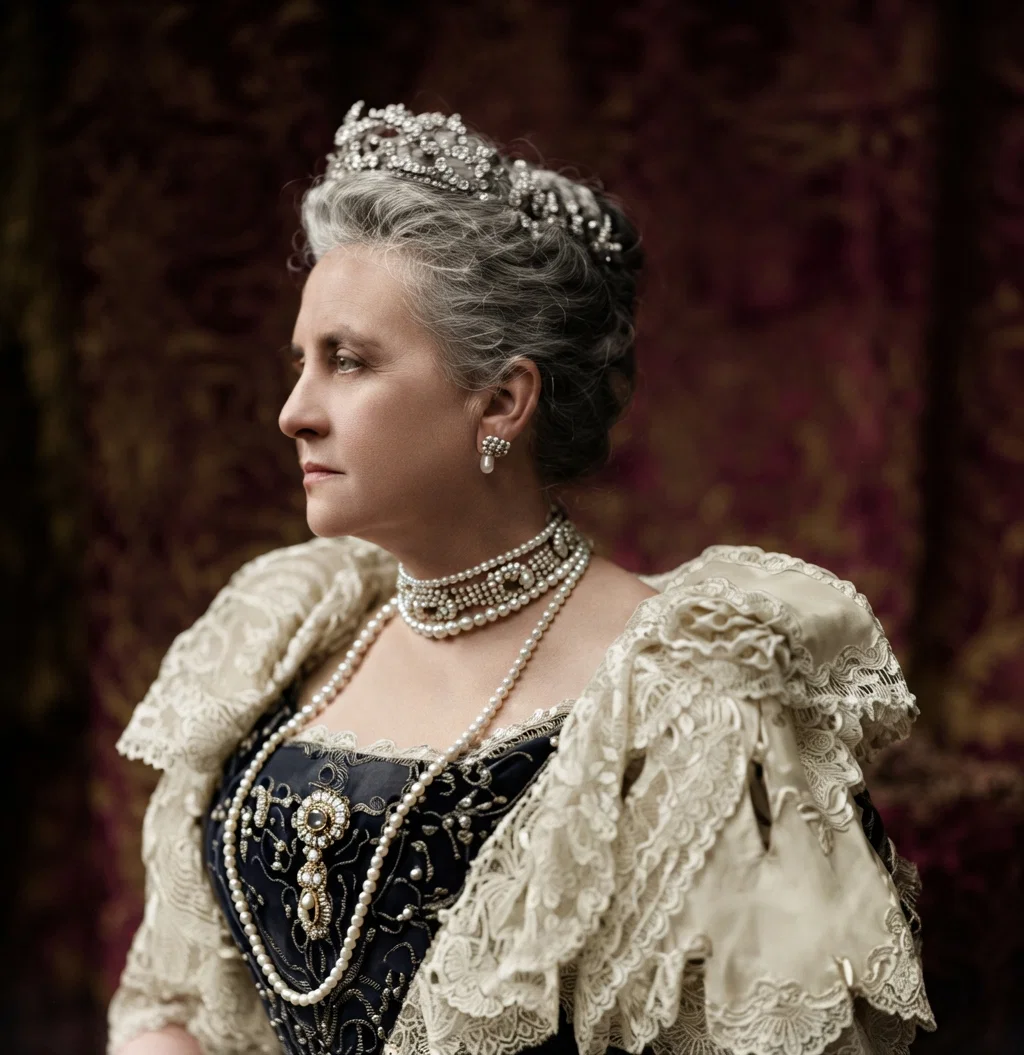 Olga, Queen of Greece, second cousin of the Czar of Russia, a Greek Catholic.
