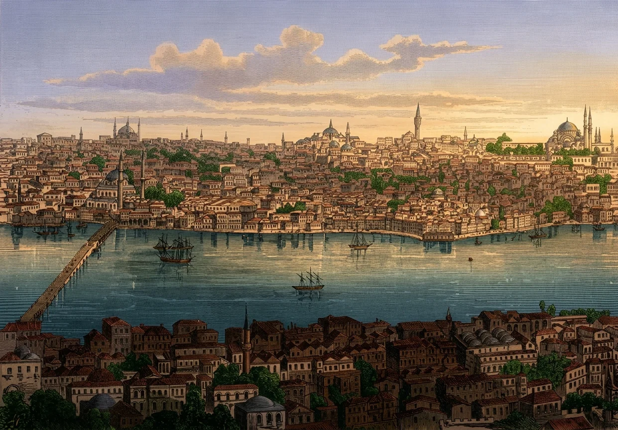 CONSTANTINOPLE, THE KEY OF THE NATIONS.
