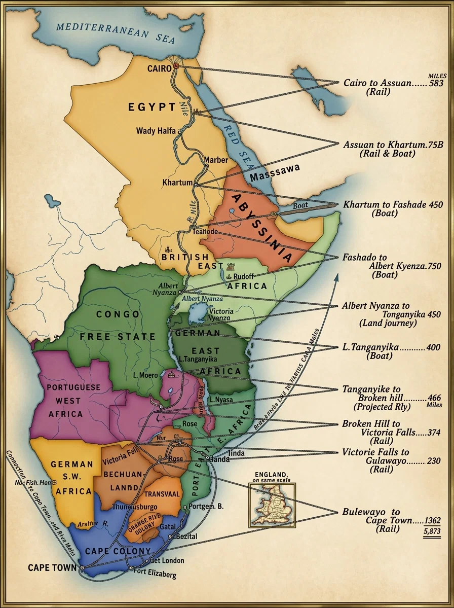OUTLINE MAP OF EAST AFRICA