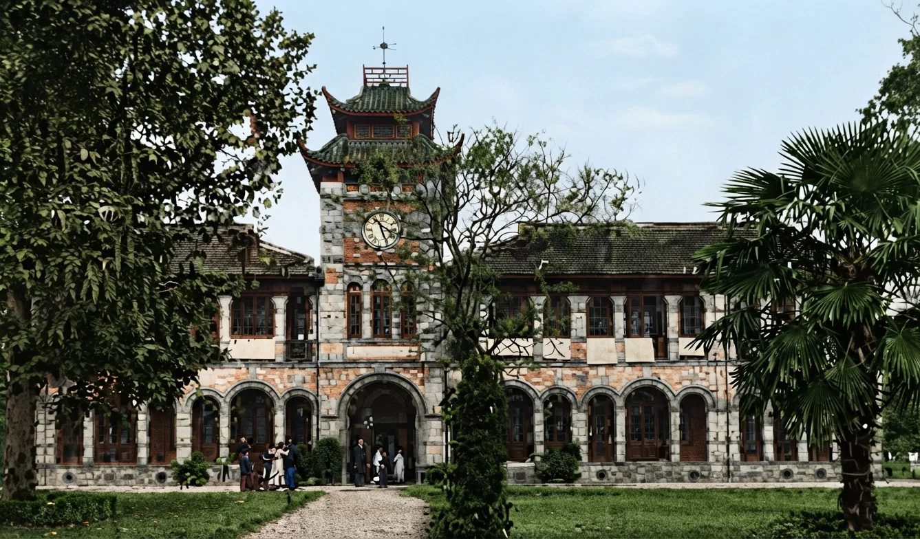 St. John's College for Chinese, near Shanghai, one of the oldest foreign-taught schools in China, patronized by wealthy Chinese. Full course, 10 years; 700 students.