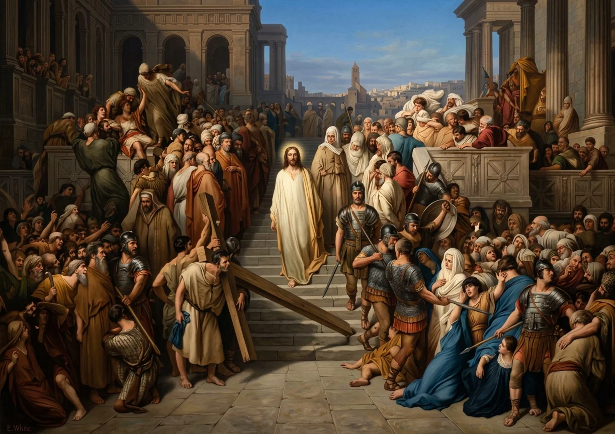 ON THE WAY TO THE CROSS
“What sustained the Son of God in His hour of betrayal and trial?”