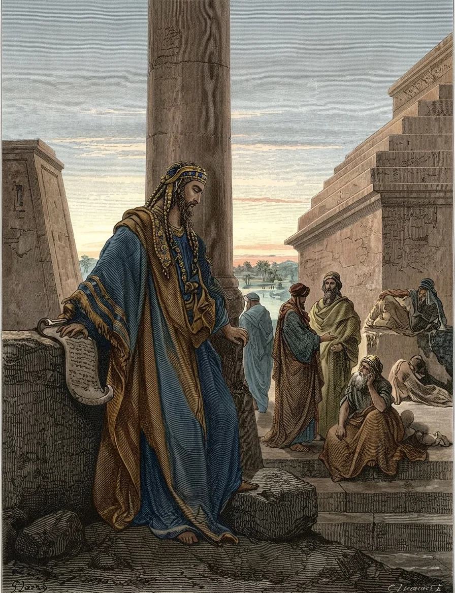 The Prophet Daniel, According to the Conception of Dore
