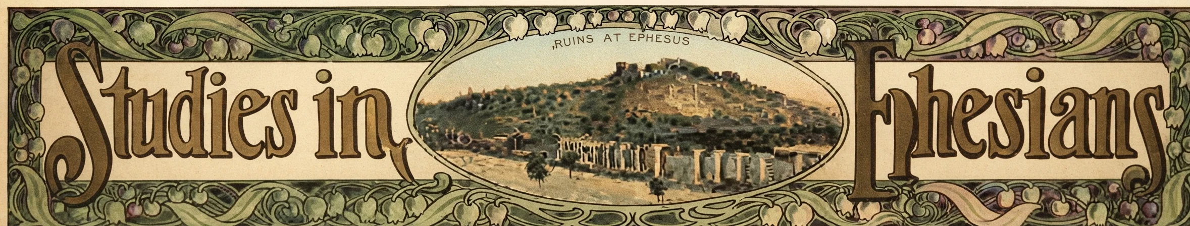 RUINS AT EPHESUS