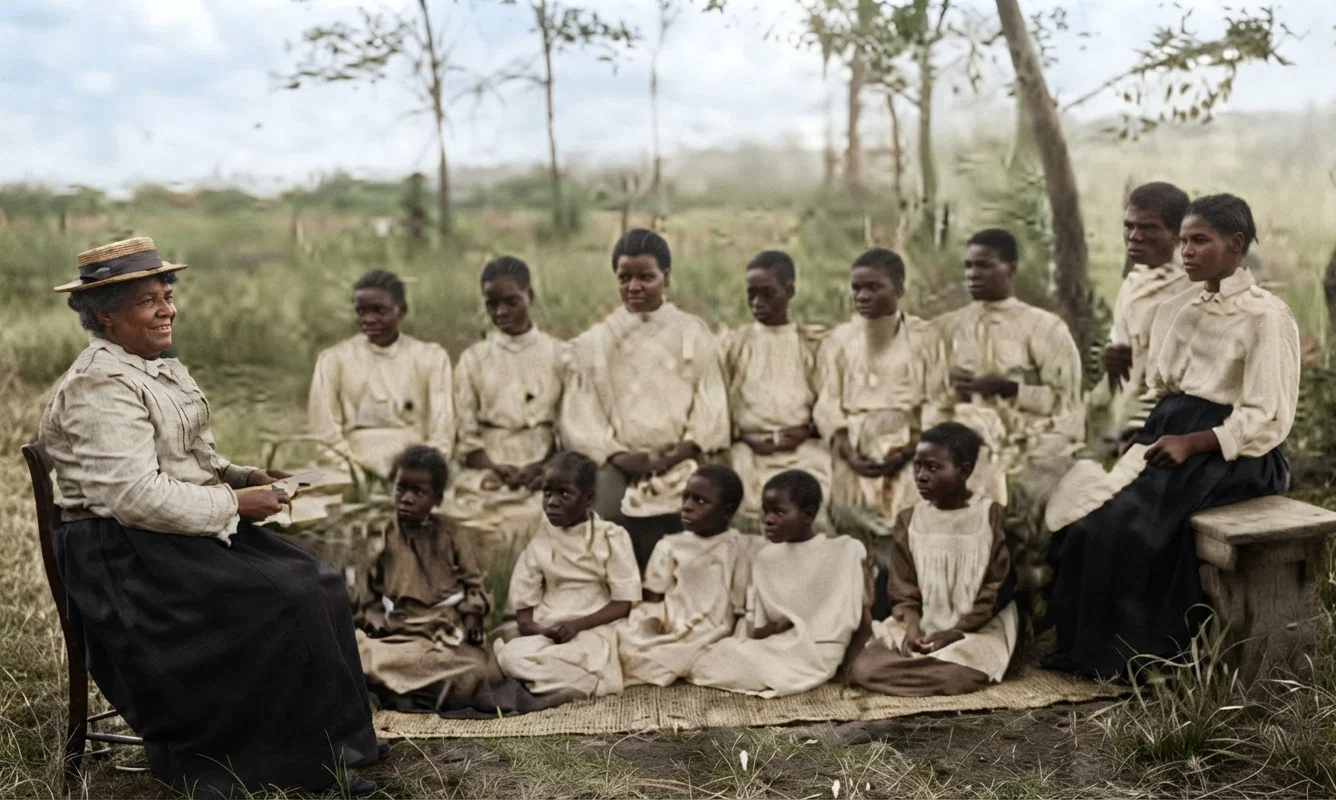 Native School in Zululand.
