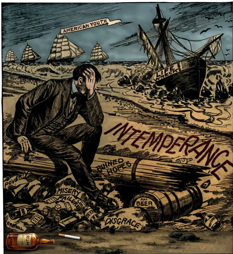 A WRECK ON SHORE IS A BEACON AT SEA