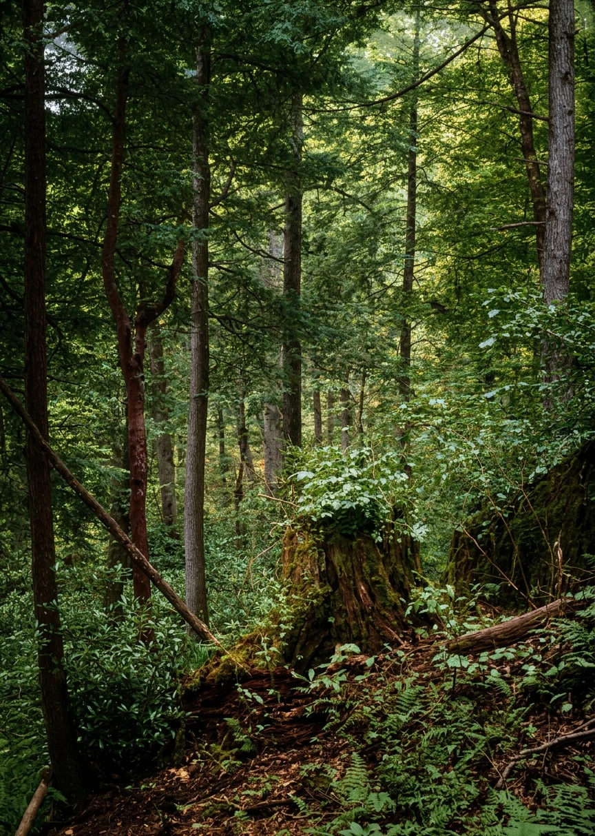 IN THE RECESSES OF THE WOODS