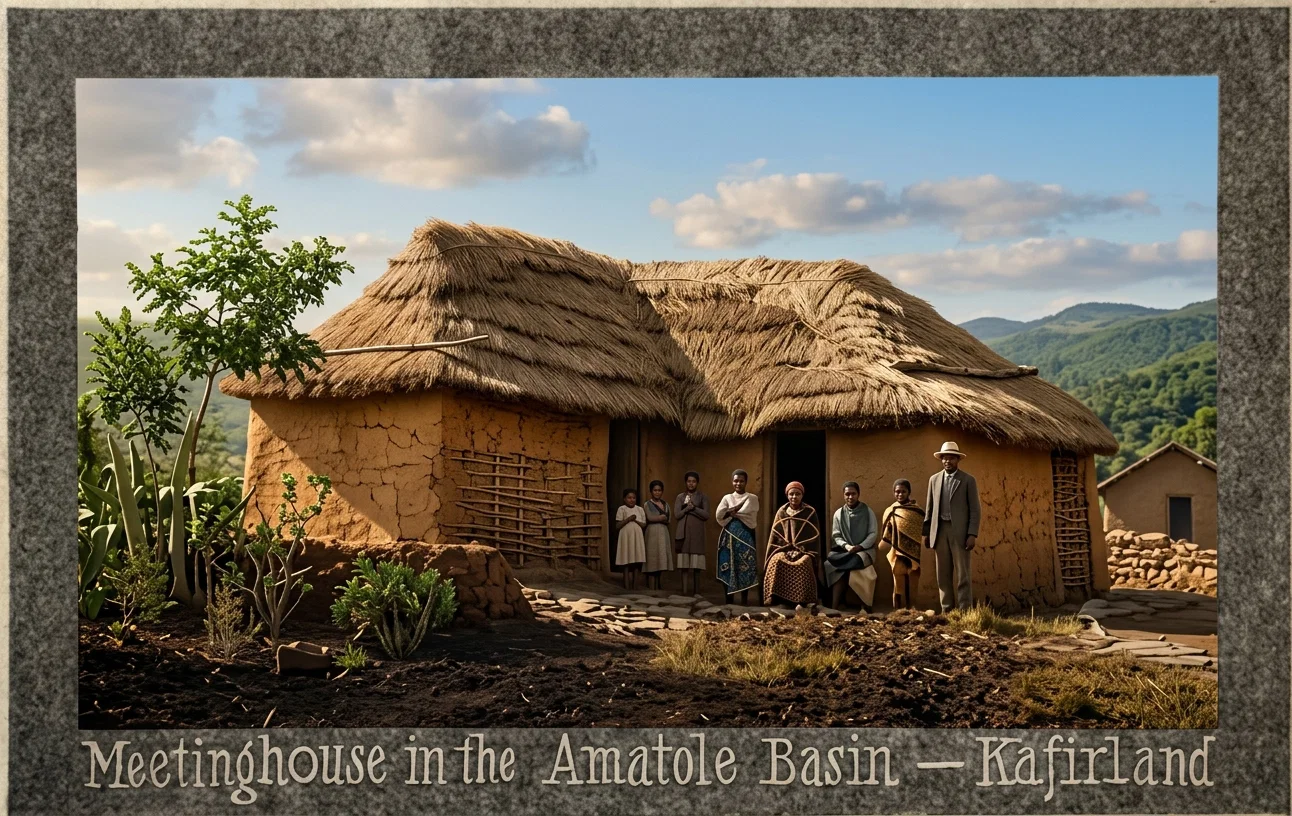 Meeting-house in the Amatole Basin — Kaffirland