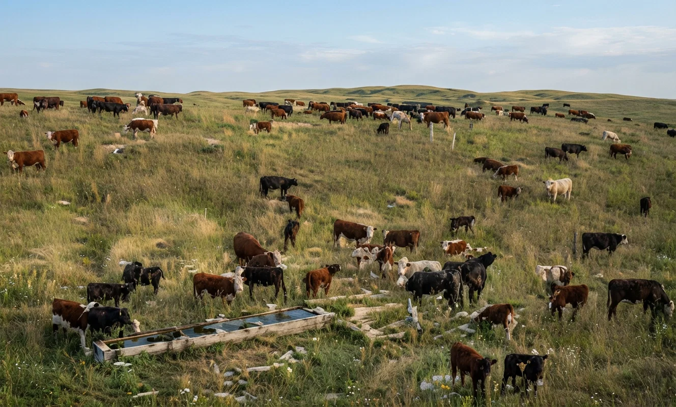 Cattle Grazing