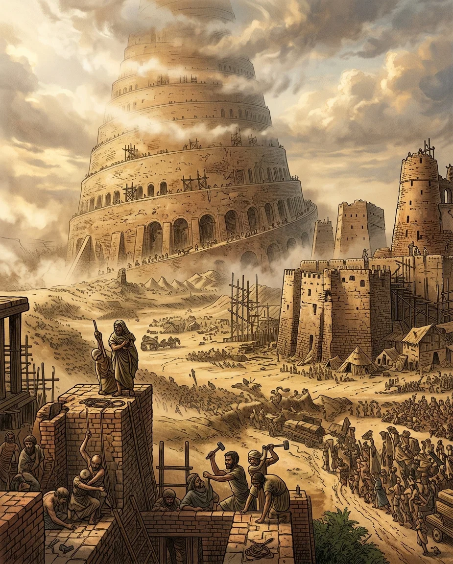THE TOWER OF BABEL.