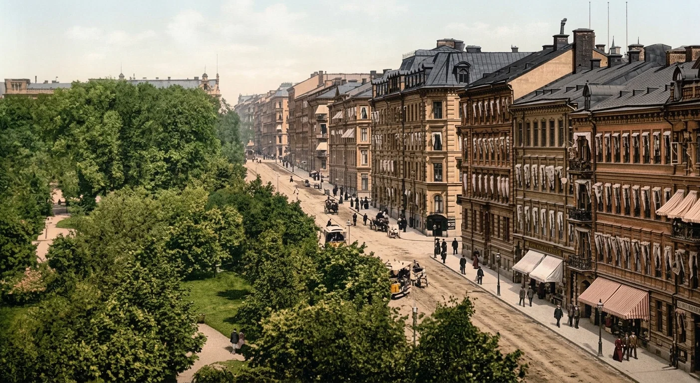 A STREET IN STOCKHOLM