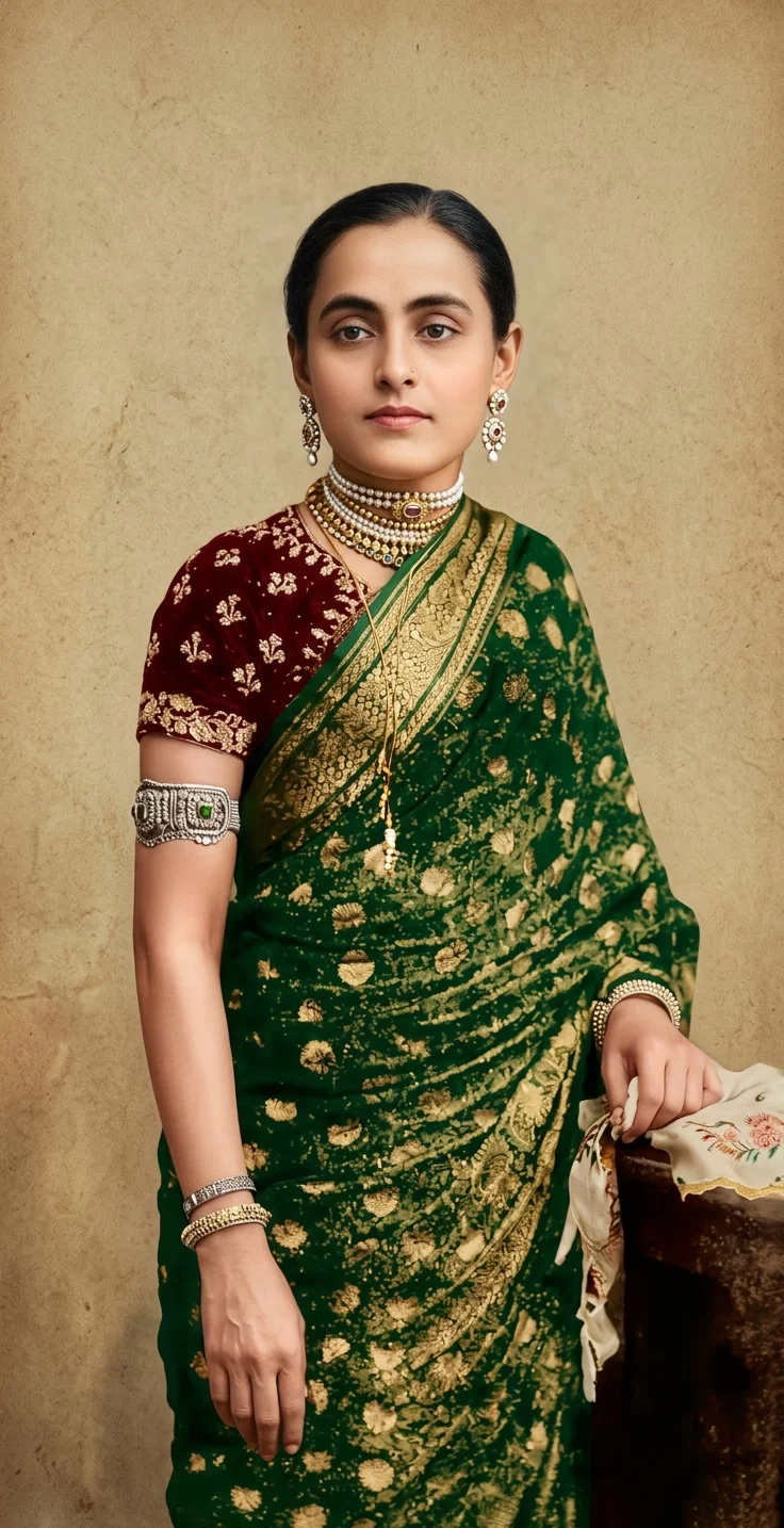 A MODEL HINDU BEAUTY