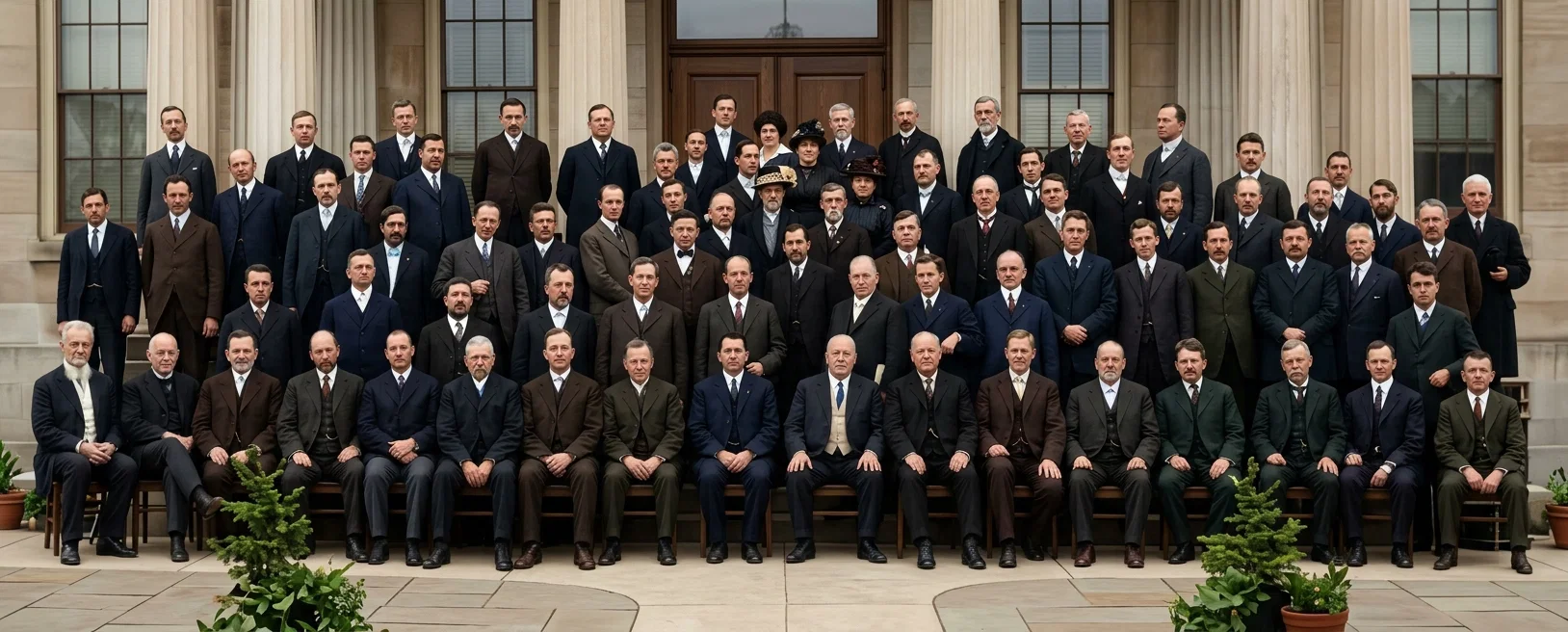 DELEGATES TO THE HOME MISSIONARY AND PUBLISHING CONVENTION