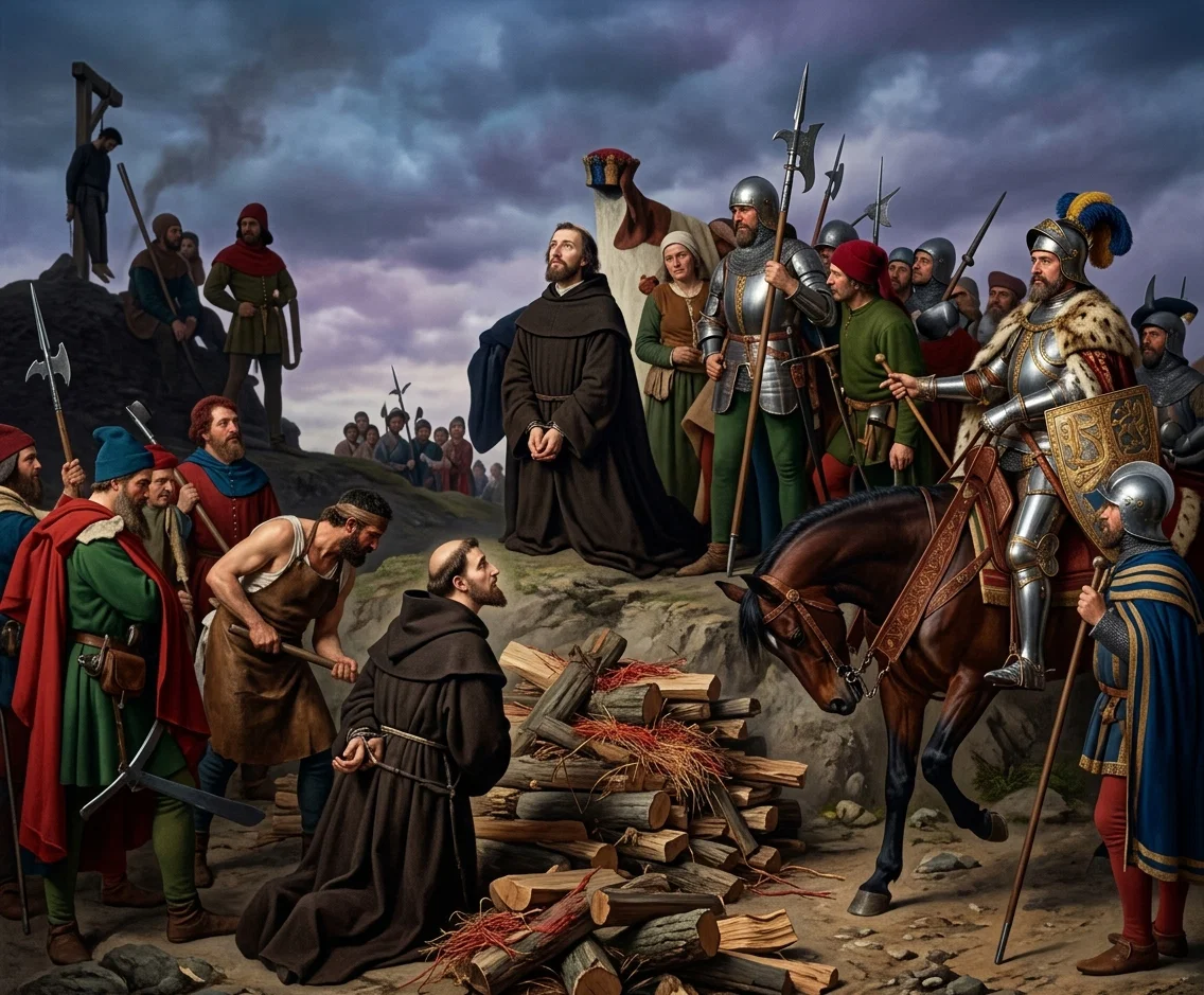 THE MARTYRDOM OF JOHN HUSS