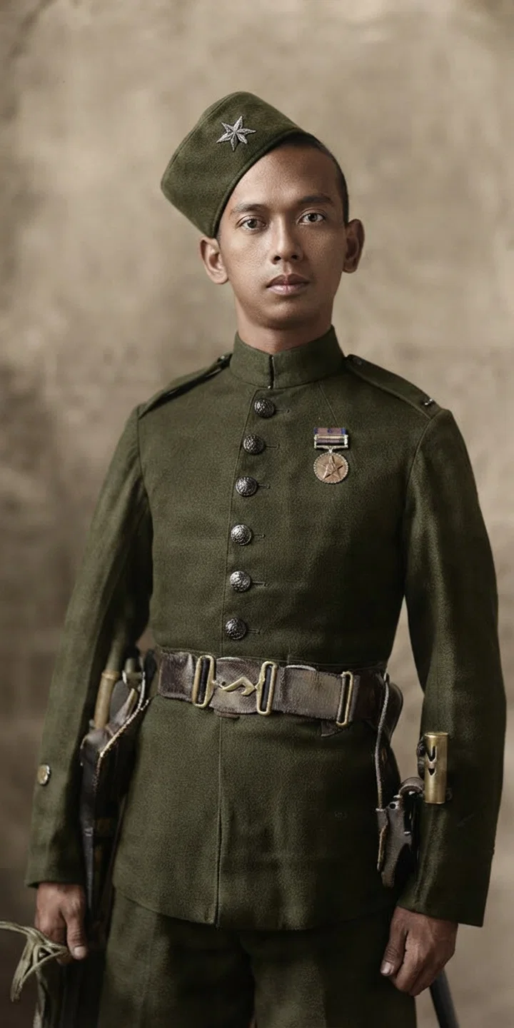 An “Up Country” Native Soldier of India.