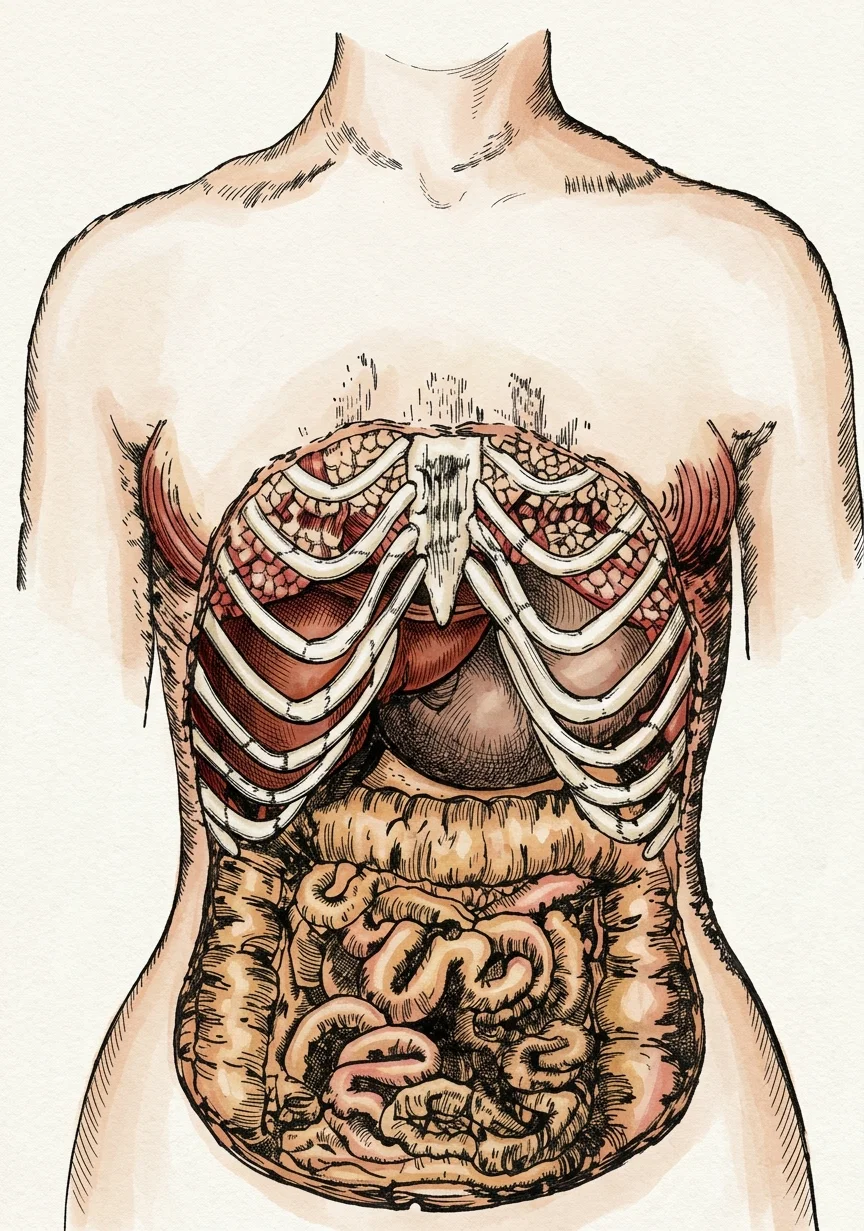 A natural waist, as God made it.