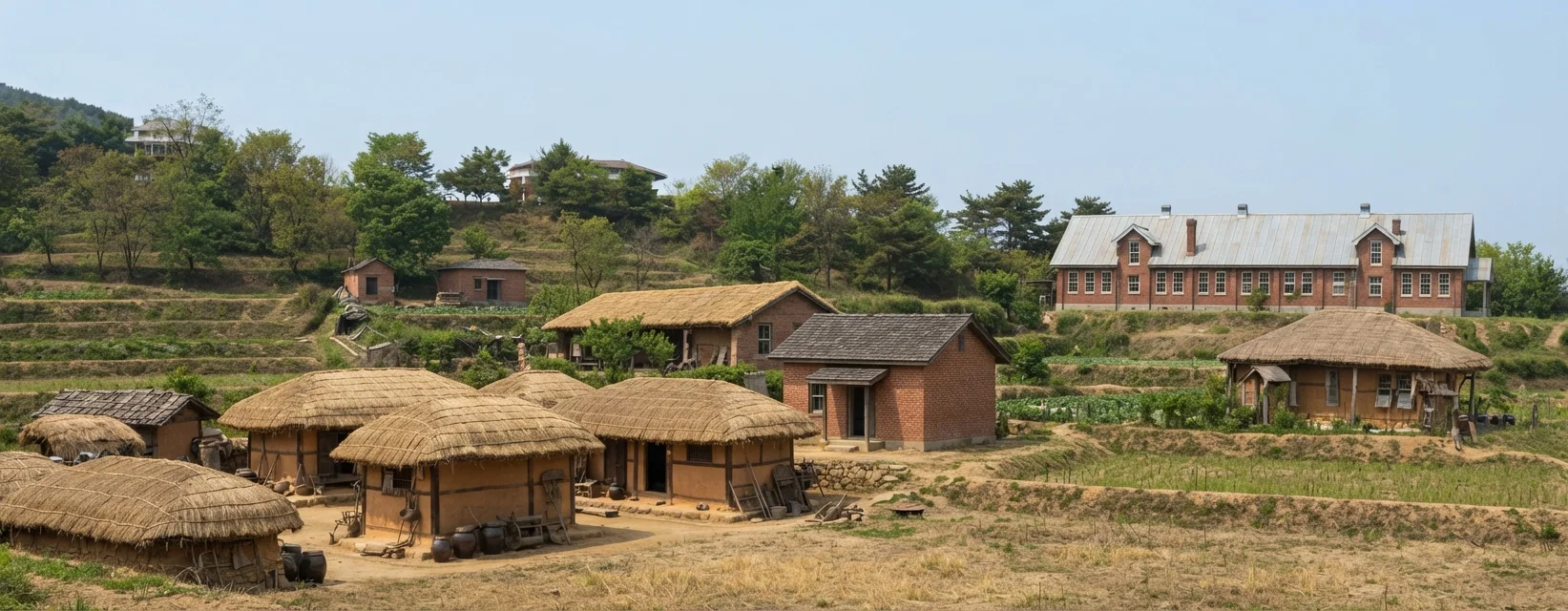 Photo by C. L. Butterfield

GENERAL VIEW OF BUILDINGS AT SOONAN, KOREA