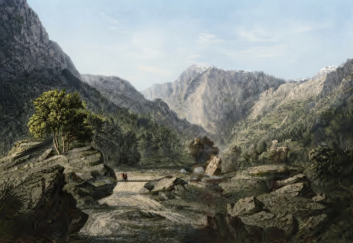 The Alps and Piedmont mountain fastnesses greatly aided the true church.