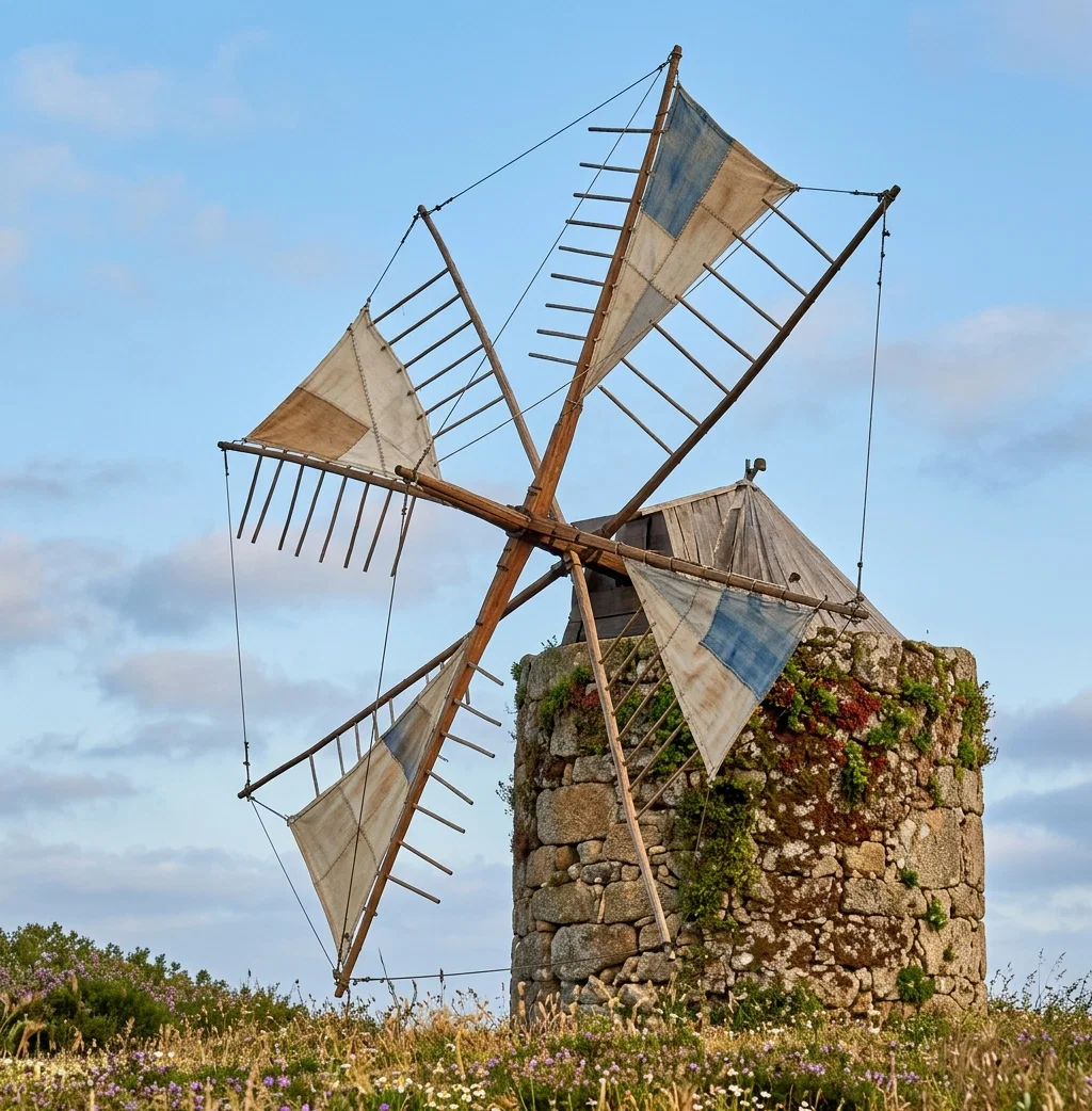 THE WIND GRISTMILL