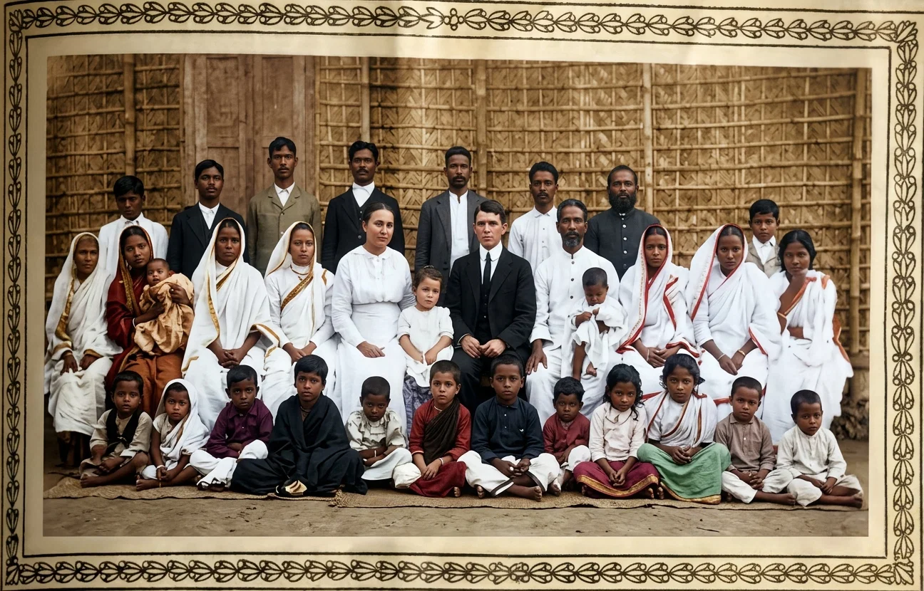 A Church Group, Bengal
