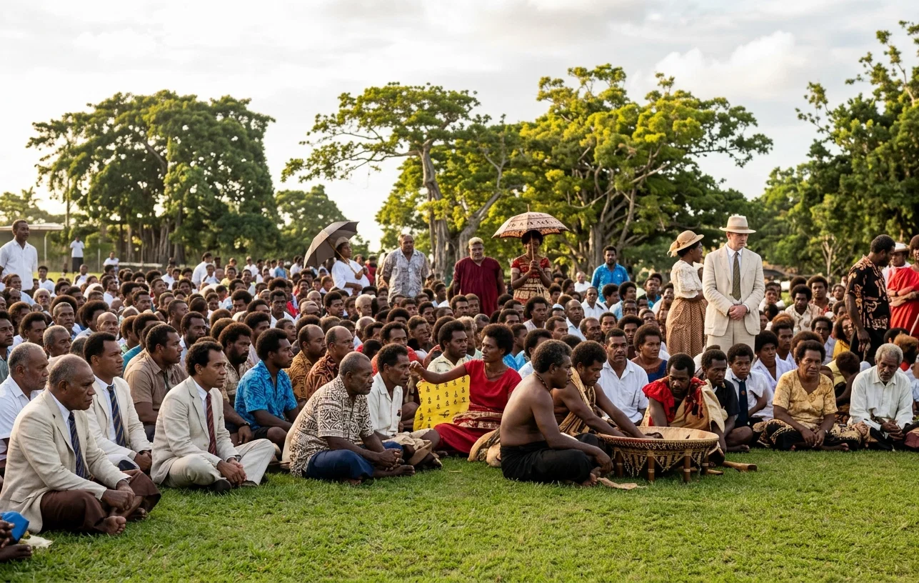 CORONATION CEREMONIES, FIJI