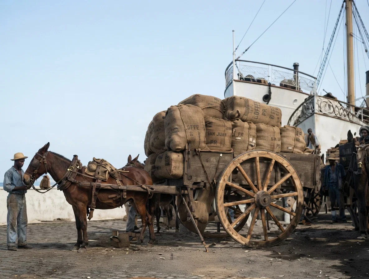 A West India Dray.