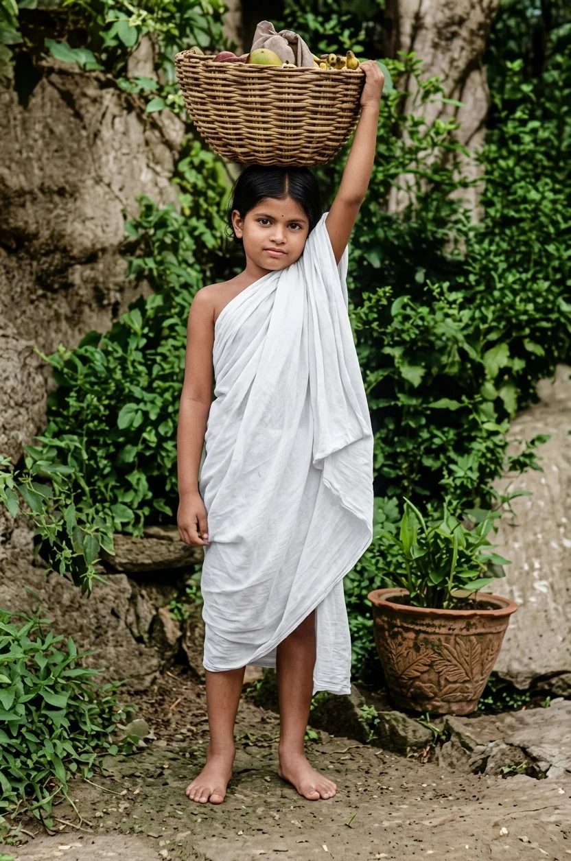 A BENGALI WIDOW, ONLY SIX YEARS OLD