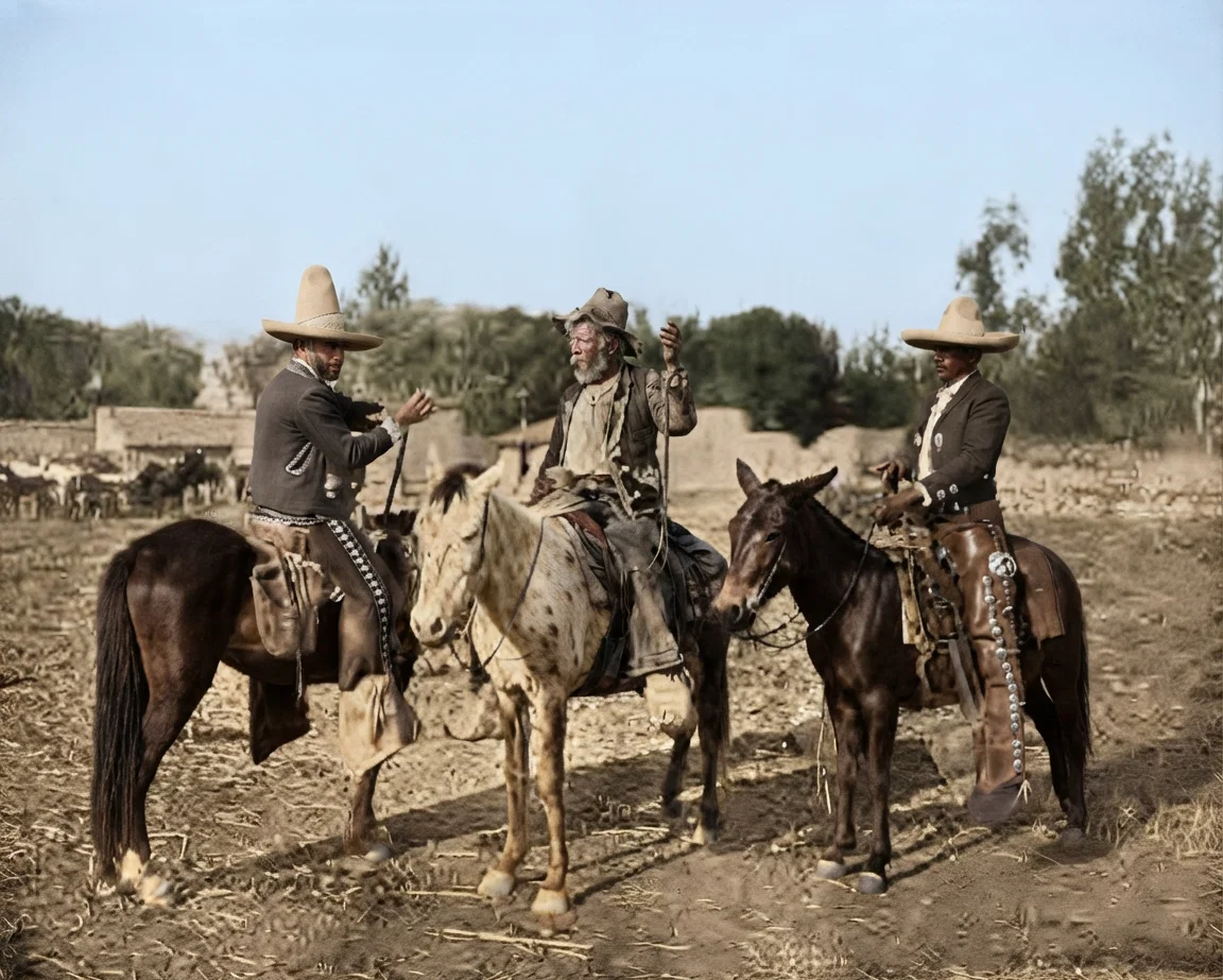 A Typical Mexican Scene.