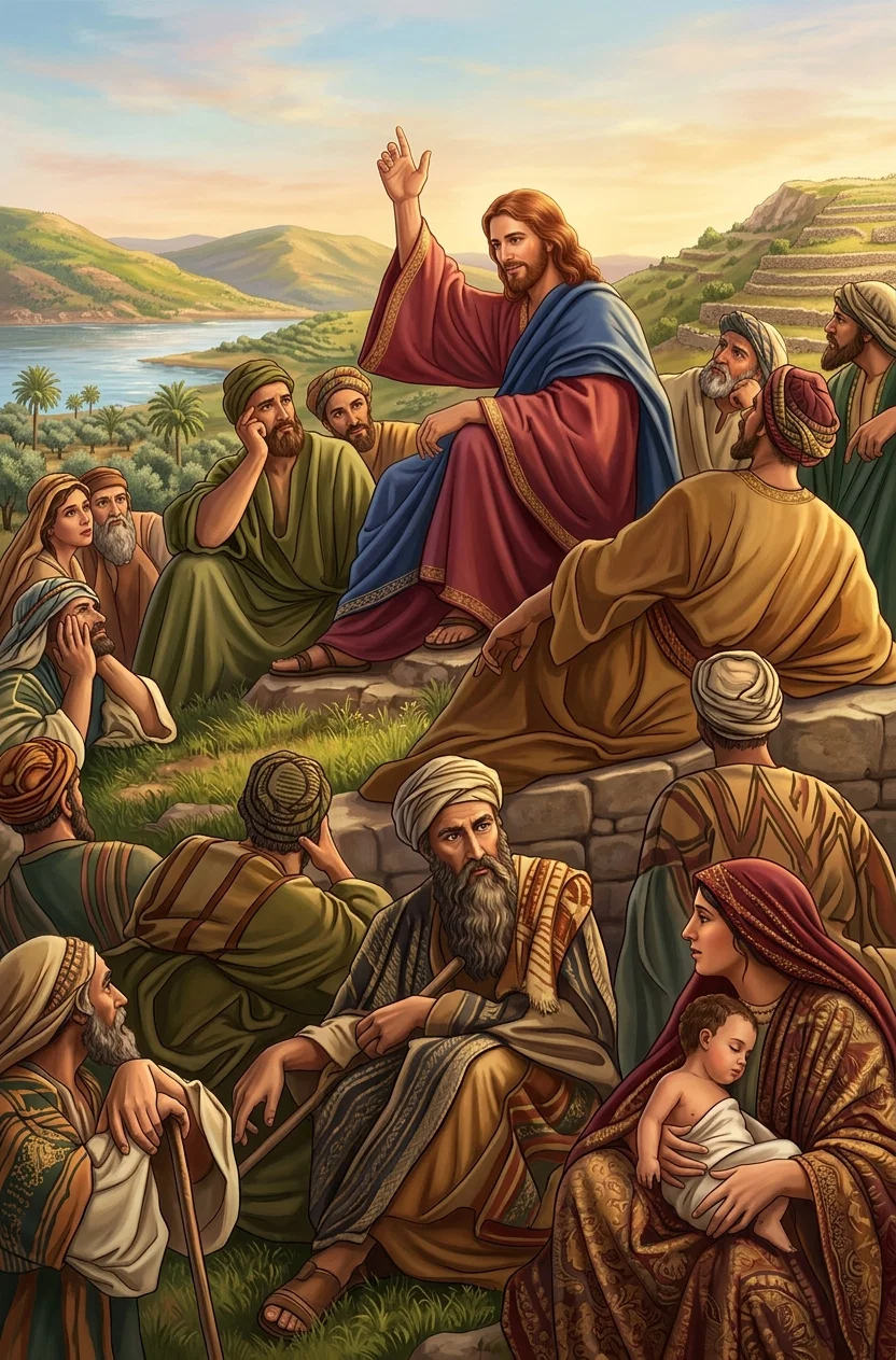 THE SERMON ON THE MOUNT.