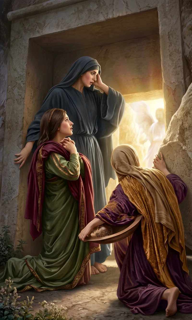 He Is Not Here; for He Is Risen.