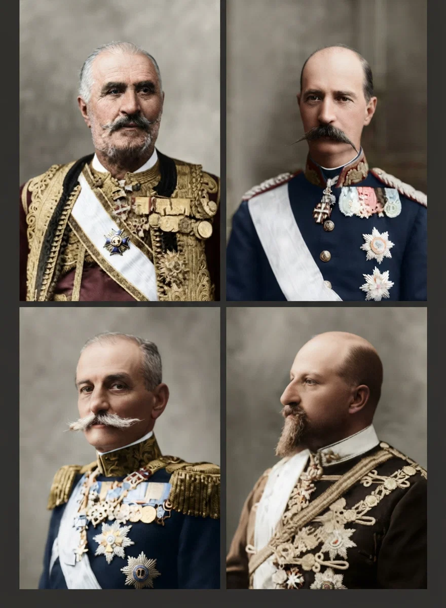 THE ALLIED KINGS OF THE BALKANS