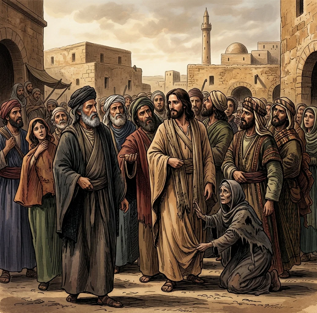 THE TOUCH OF FAITH.