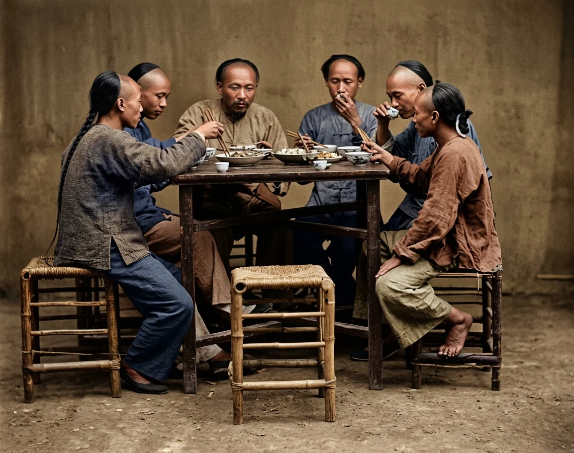 AROUND THE RICE-BOWL