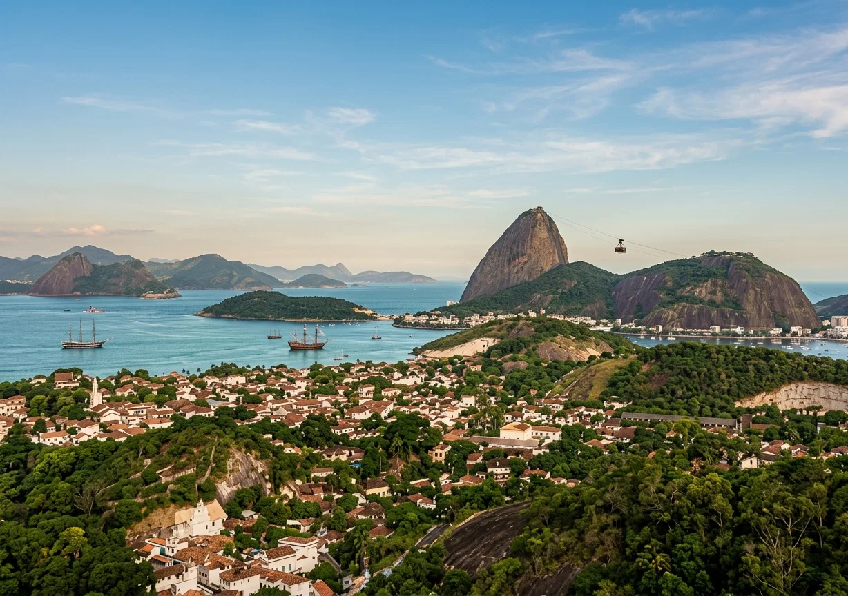 Rio de Janeiro Harbor.