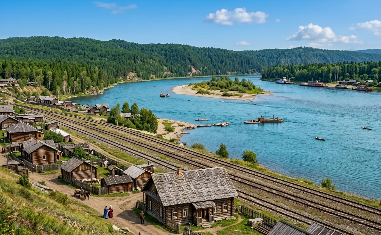 A TOWN IN SIBERIA
