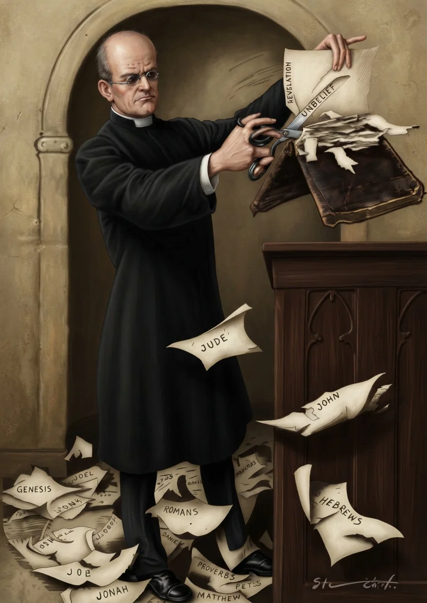 THE SPIRIT OF HIGHER CRITICISM: And what remains of the Bible, Beloved, is divinely inspired.