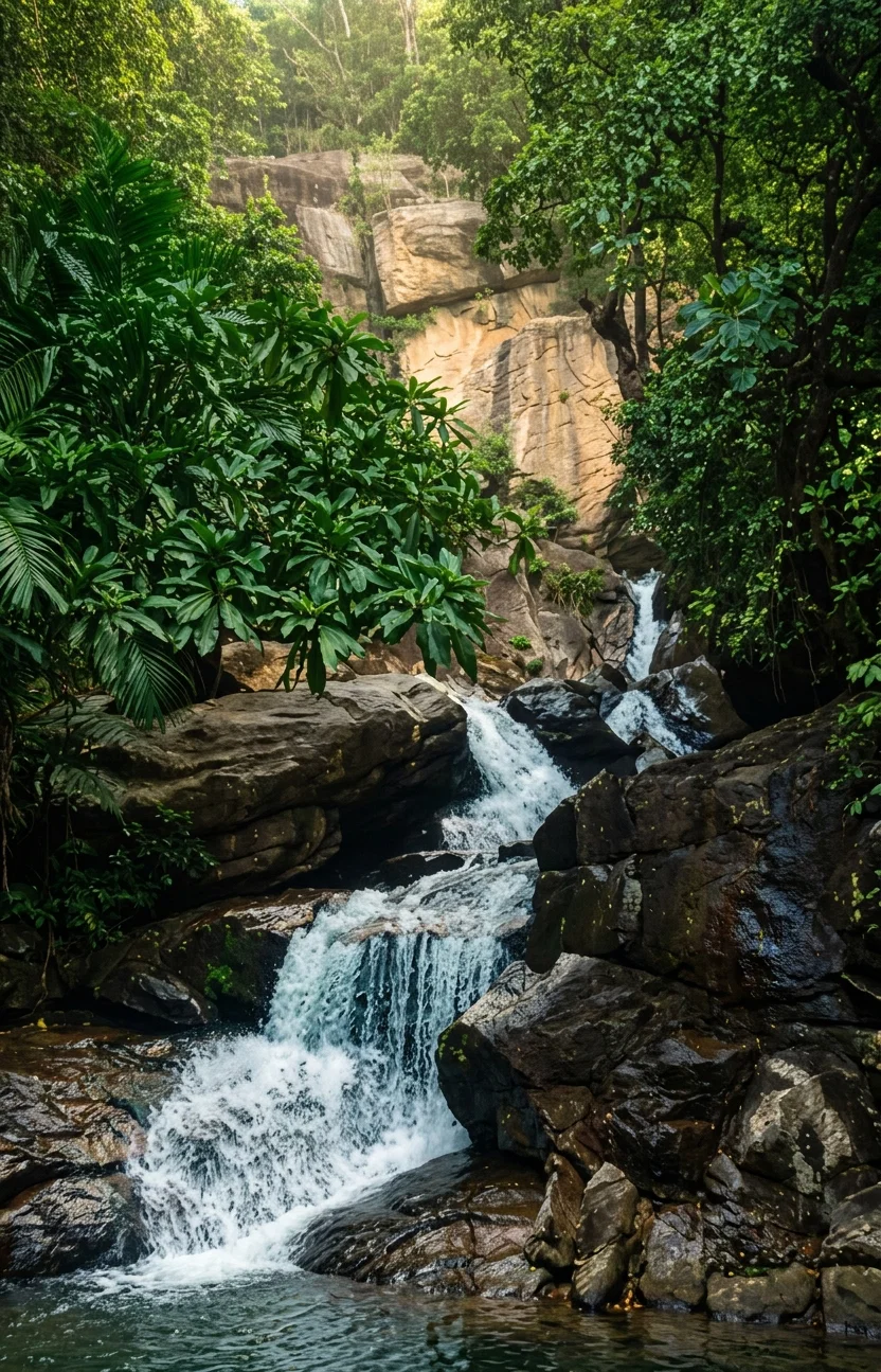 WATERFALL, FREETOWN, SIERRA LEONE