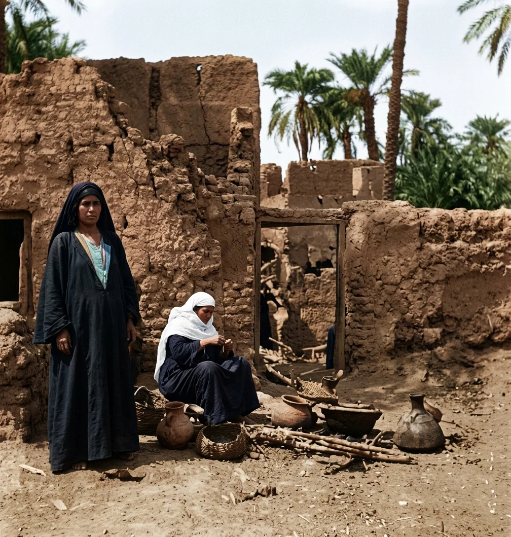 EGYPTIAN VILLAGE WOMEN