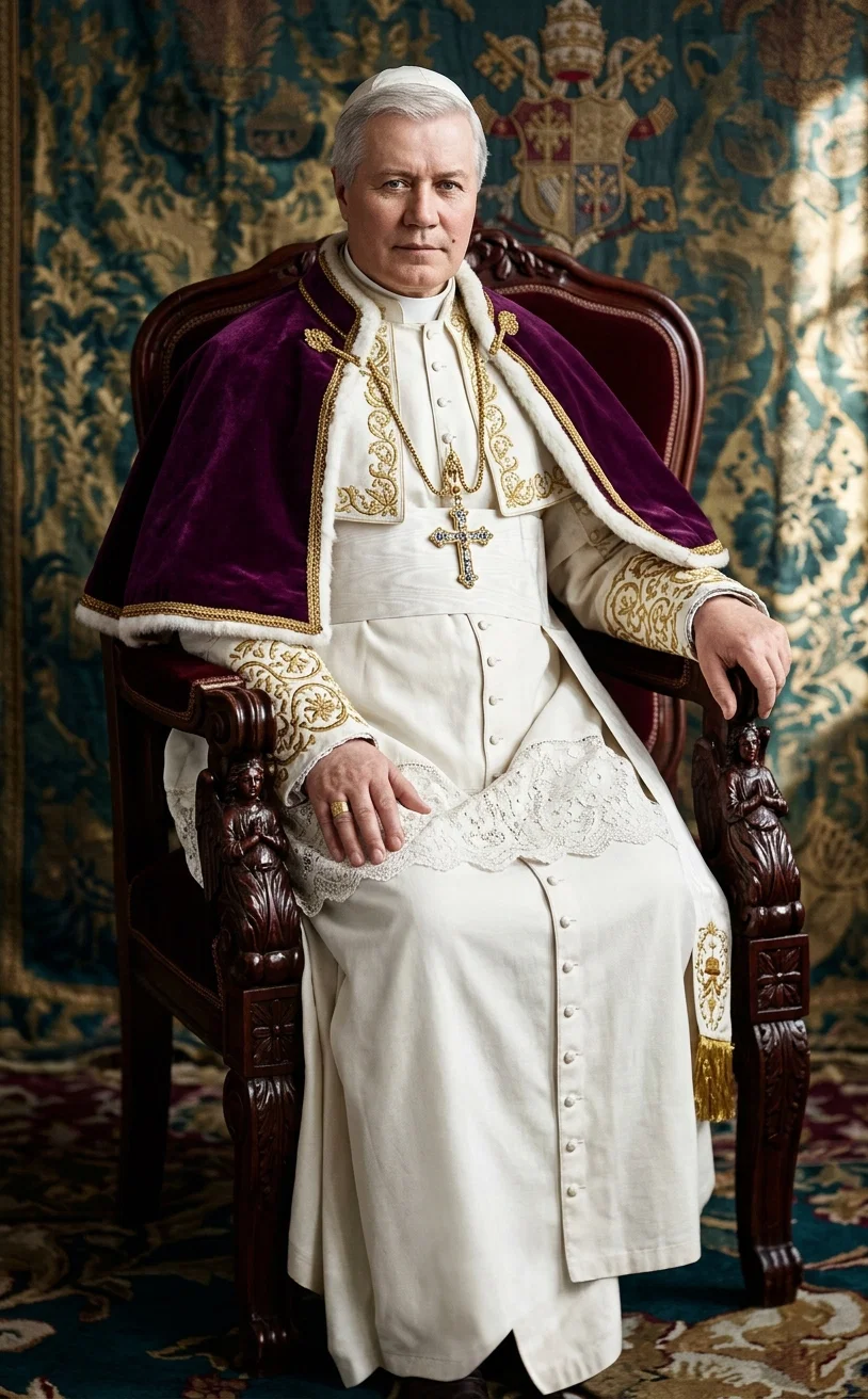 Pope Pius X, who sent special delegate and blessing to the congress
