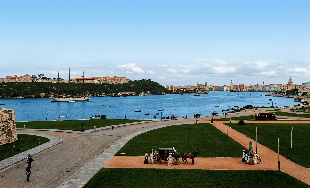 A VIEW OF HAVANA BAY