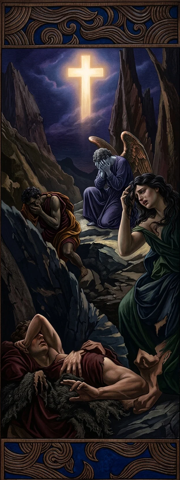 Even angels were deceived by Satan, and the night of woe settled down upon the world.