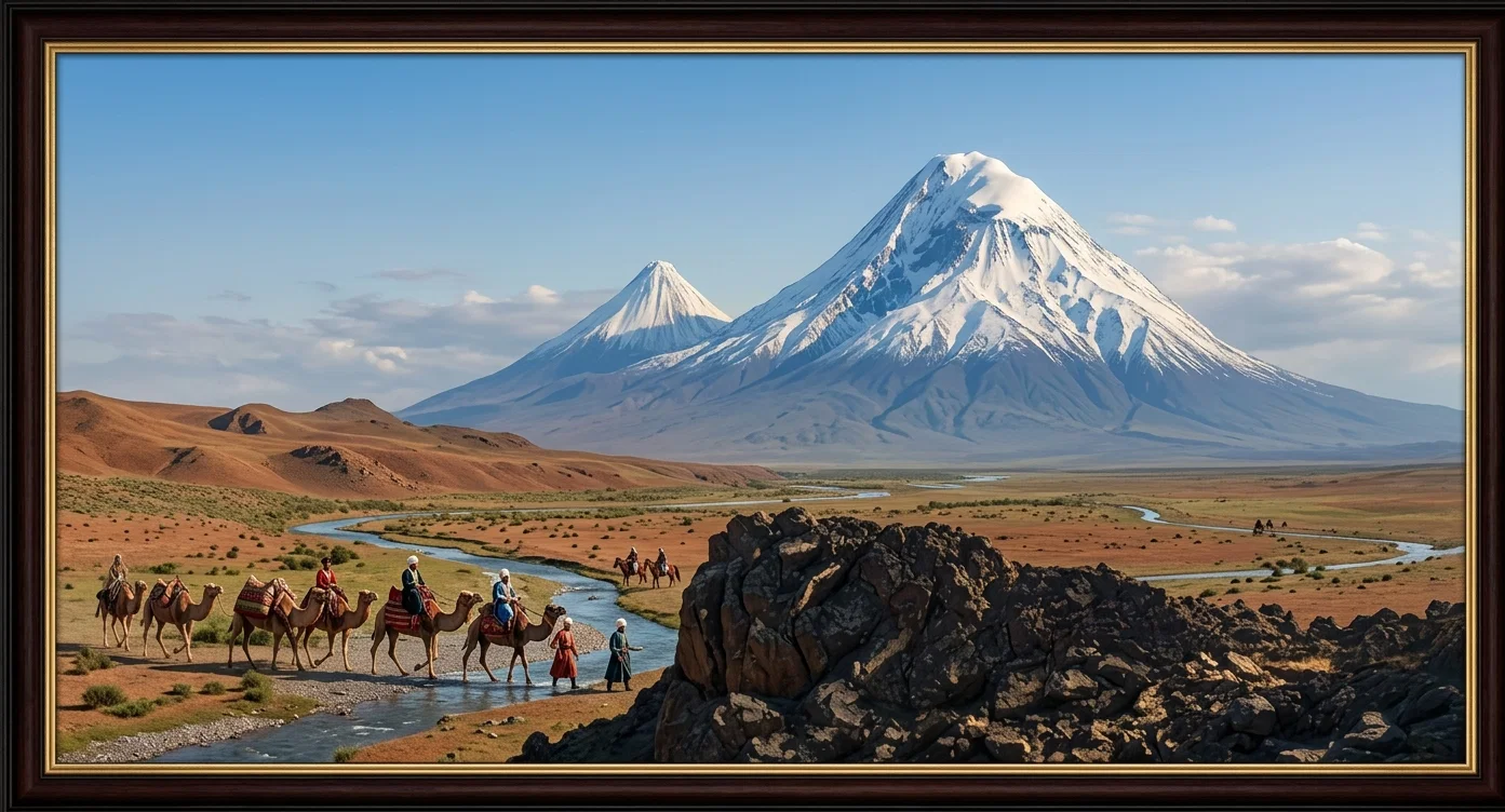 “THE MOUNTAINS OF ARARAT,” RUSSIAN CAUCASUS