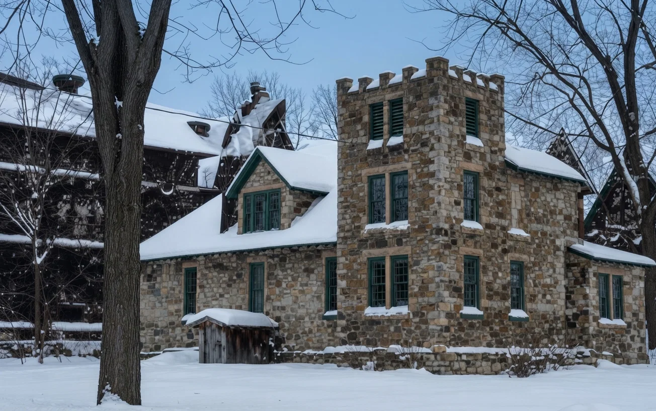 CHURCH BUILDING RECENTLY PURCHASED AT WATERTOWN, N. Y.