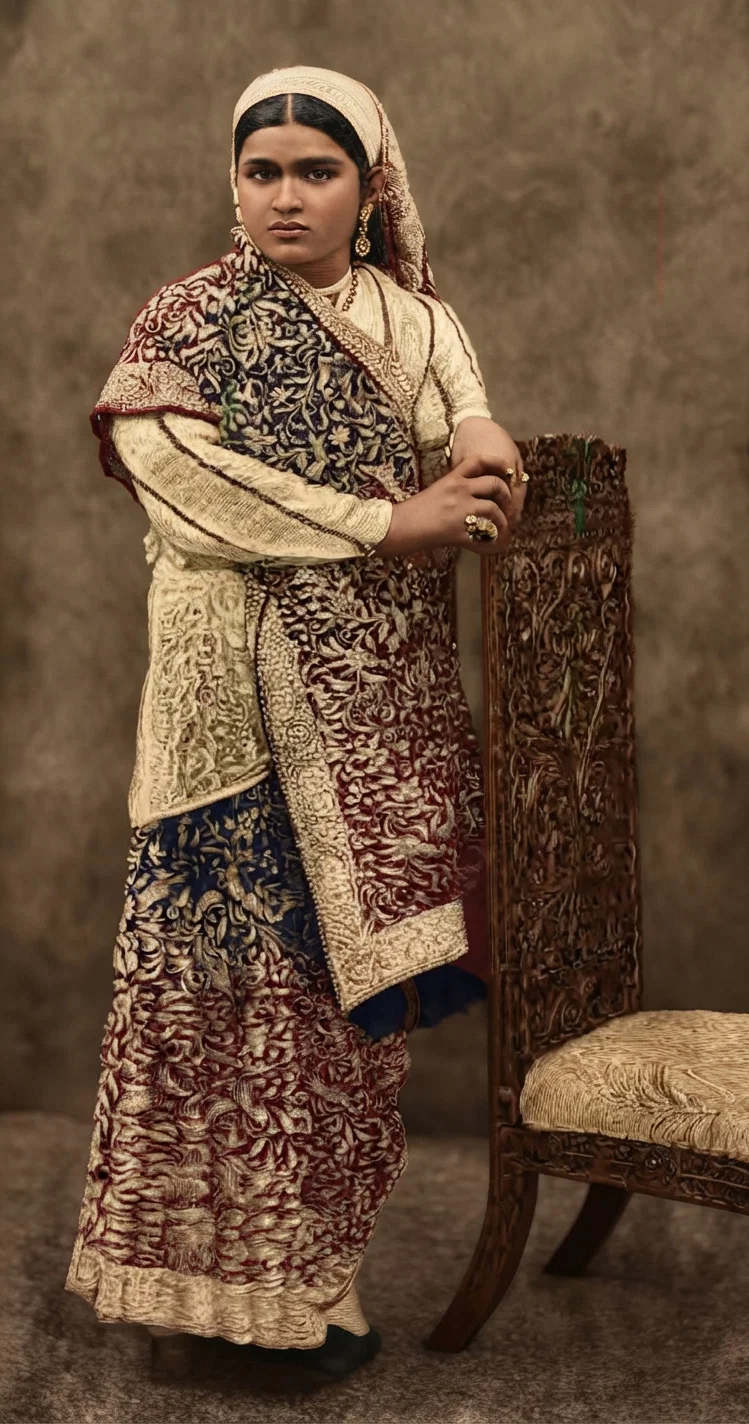 A High Caste Lady of India.