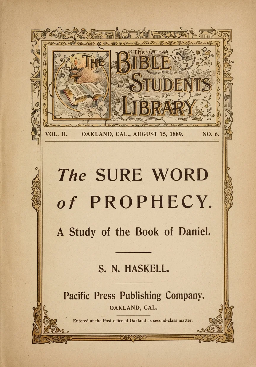 "The Sure Word of Prophecy," 10c