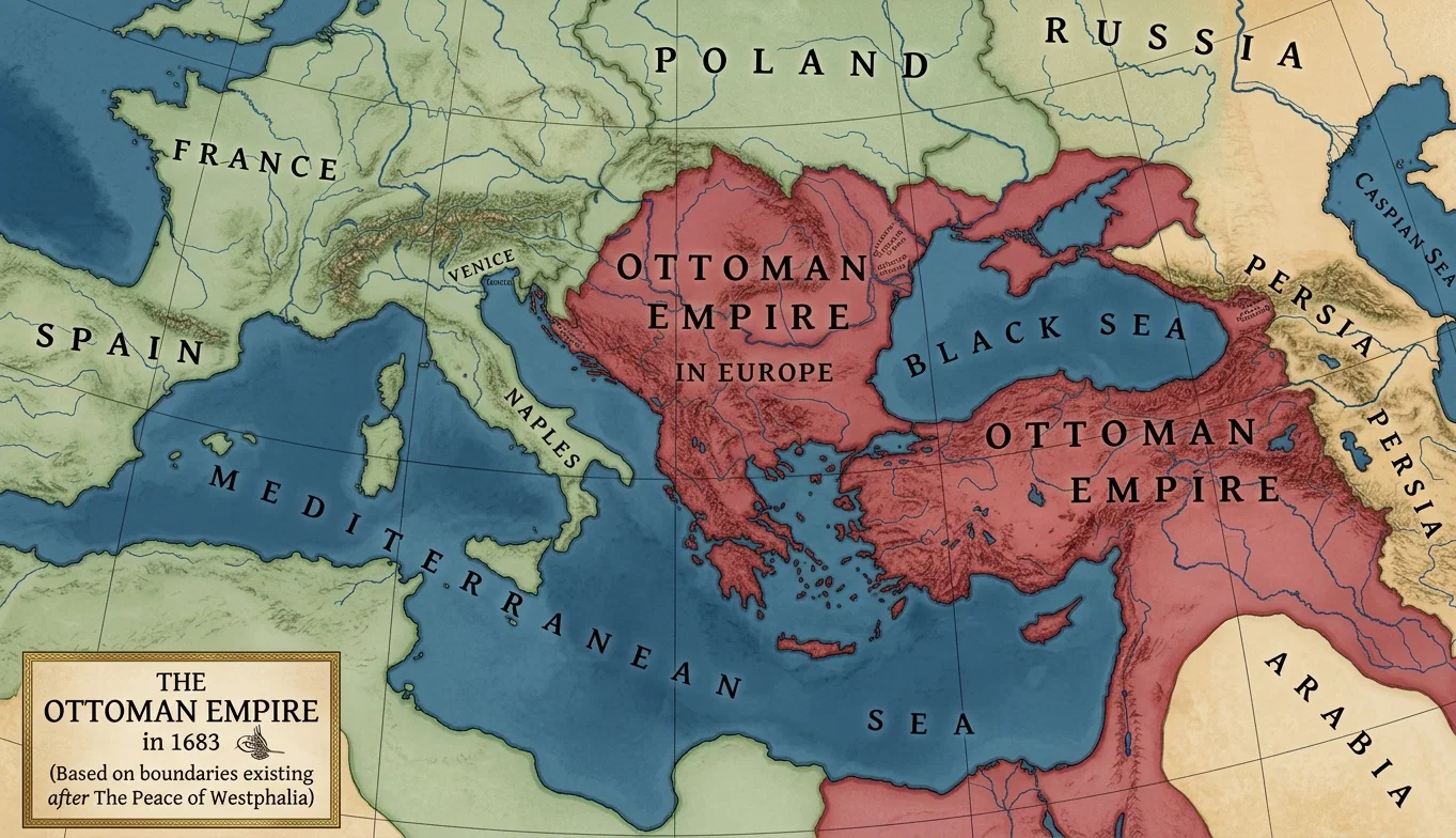 THE
OTTOMAN EMPIRE
IN 1683
1914
The Peace of Westphalia