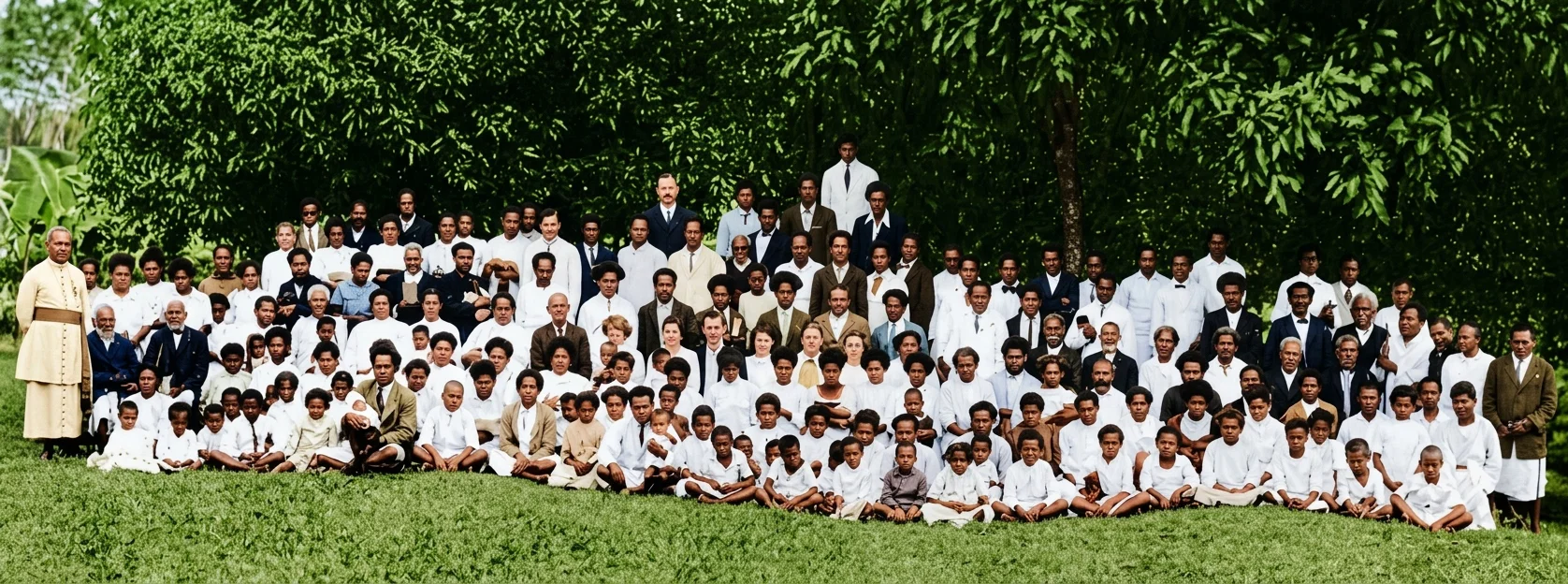 THE FIJI ISLANDS COUNCIL MEETING, WHERE BROTHER AND SISTER DANIELLS SPENT A FEW HOURS ON THEIR WAY TO AUSTRALIA
