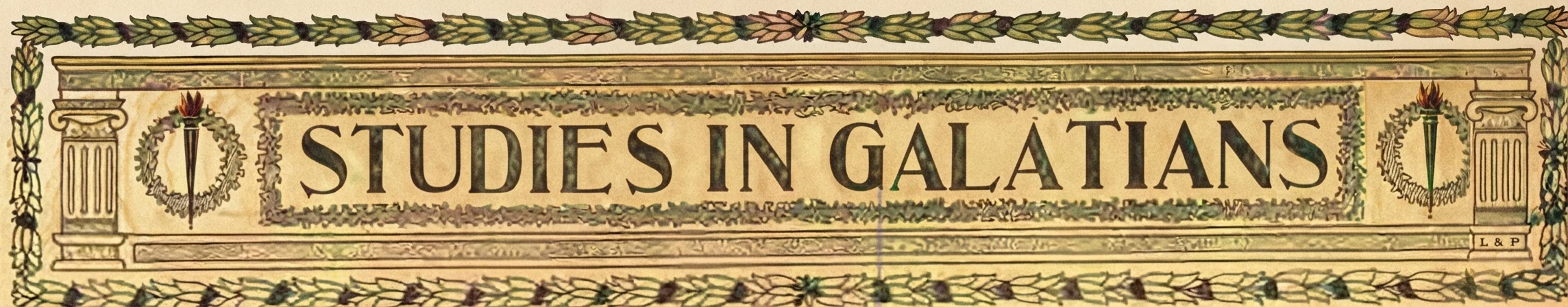 STUDIES IN GALATIANS