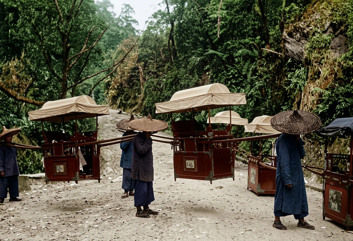 CHINESE SEDAN-CHAIRS
