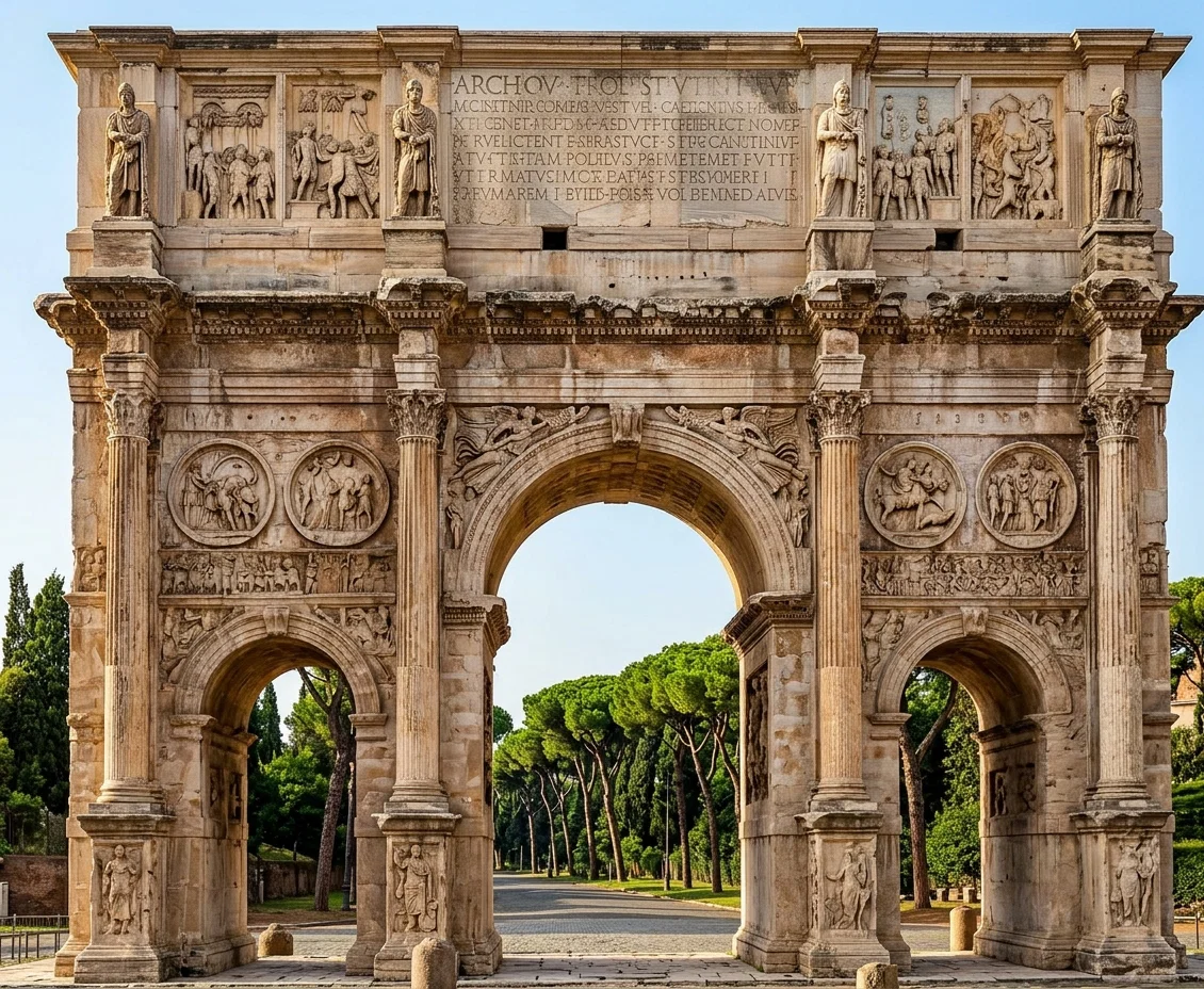 Arch of Constantine in Rome